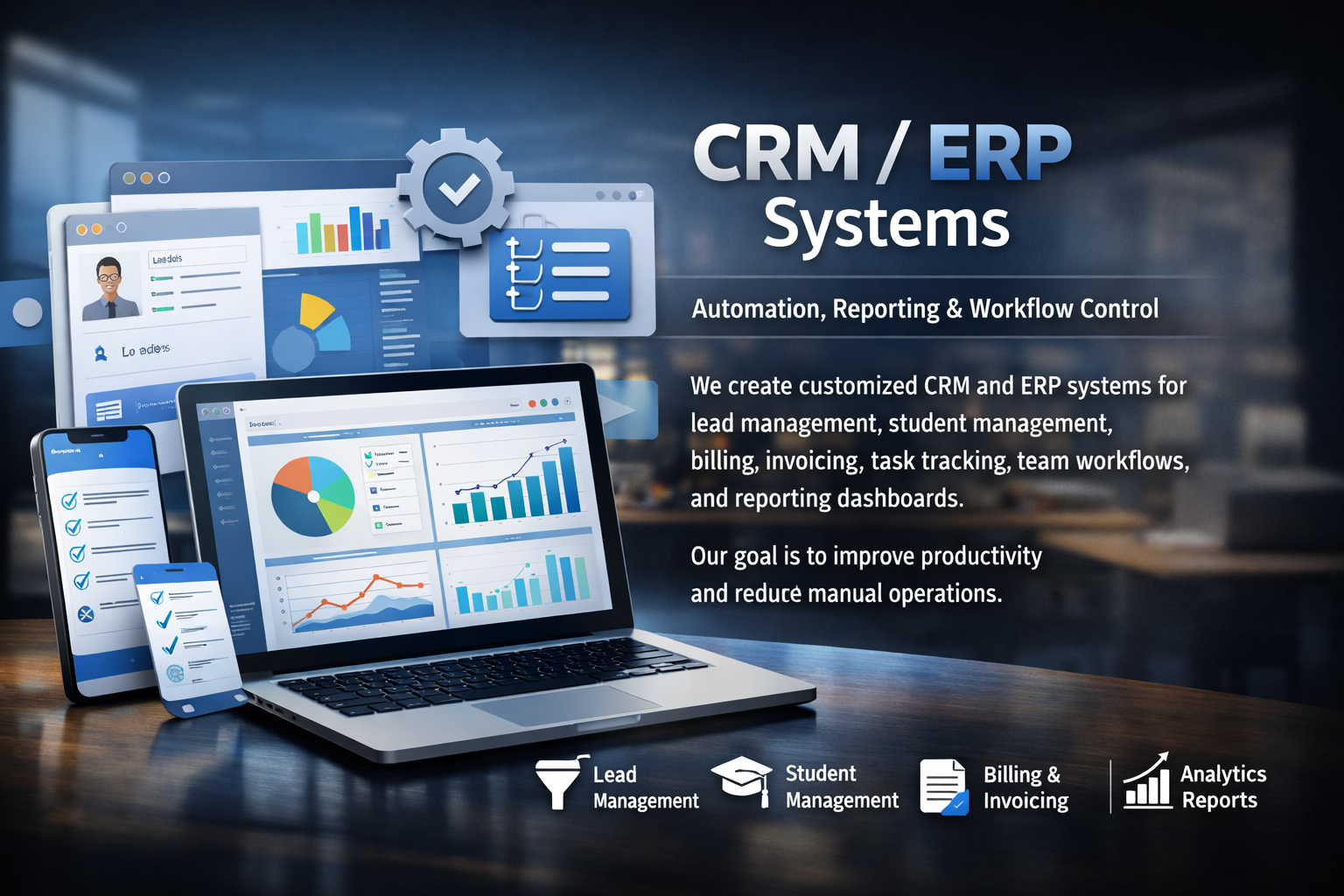 CRM ERP Development