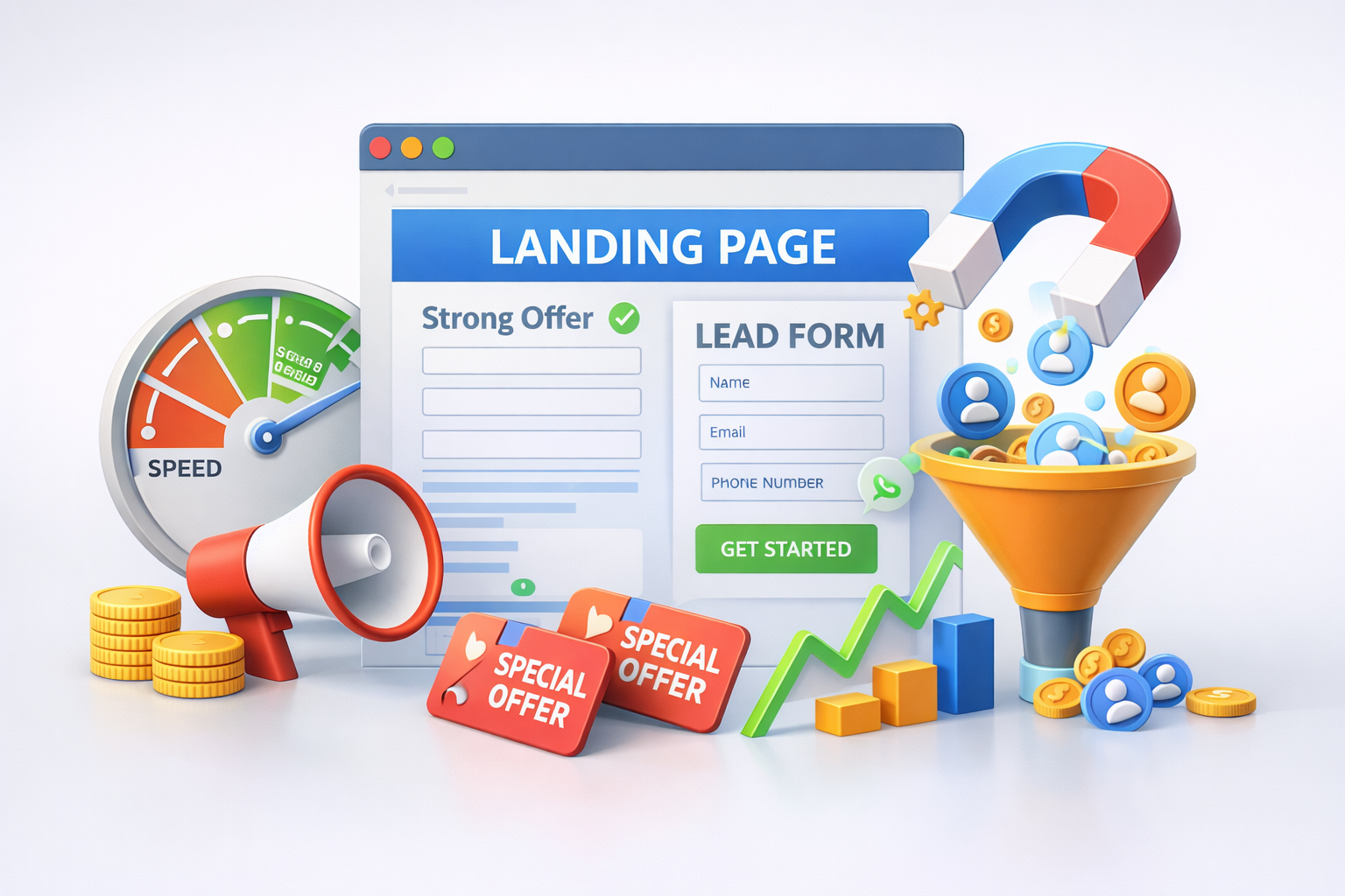 Website & Landing Pages